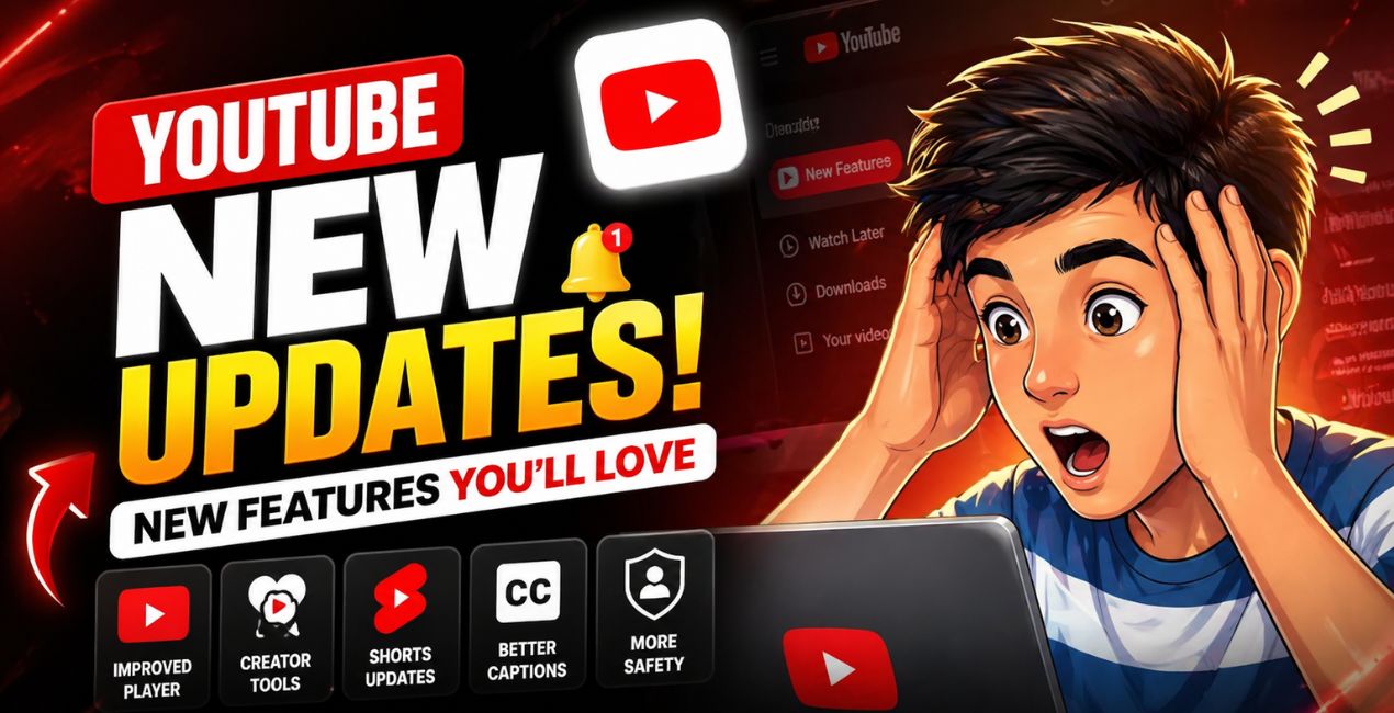ouTube new updates 2026 for creators