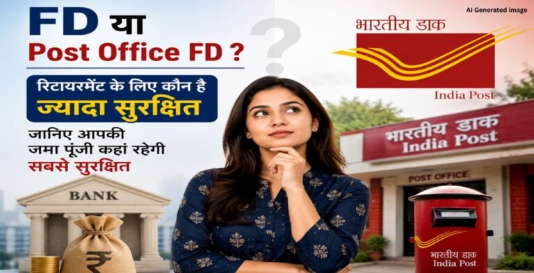 बैंक FD और पोस्ट ऑफिस FD के बीच सुरक्षा और गारंटी का बड़ा अंतर निवेशकों के लिए अहम है।
