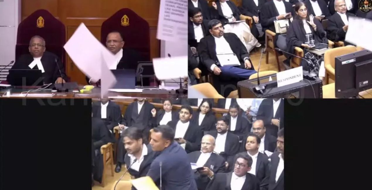 सुप्रीम कोर्ट में हाई-वोल्टेज ड्रामा, शख्स ने जज से कहा- 'मैं आपको आदेश देता हूं...