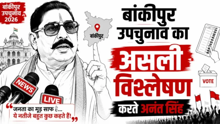 BJP की हार पर क्या बोले छोटे सरकार ? सुनिए ! Bankipur By Election 2026
