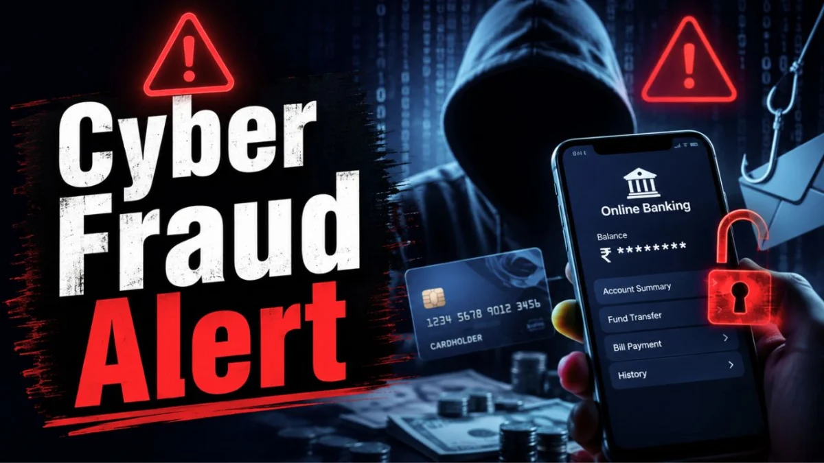 Cyber Fraud Alert : आपके बैंक खाते से हो सकता है साइबर अपराध – जानें कैसे बचें