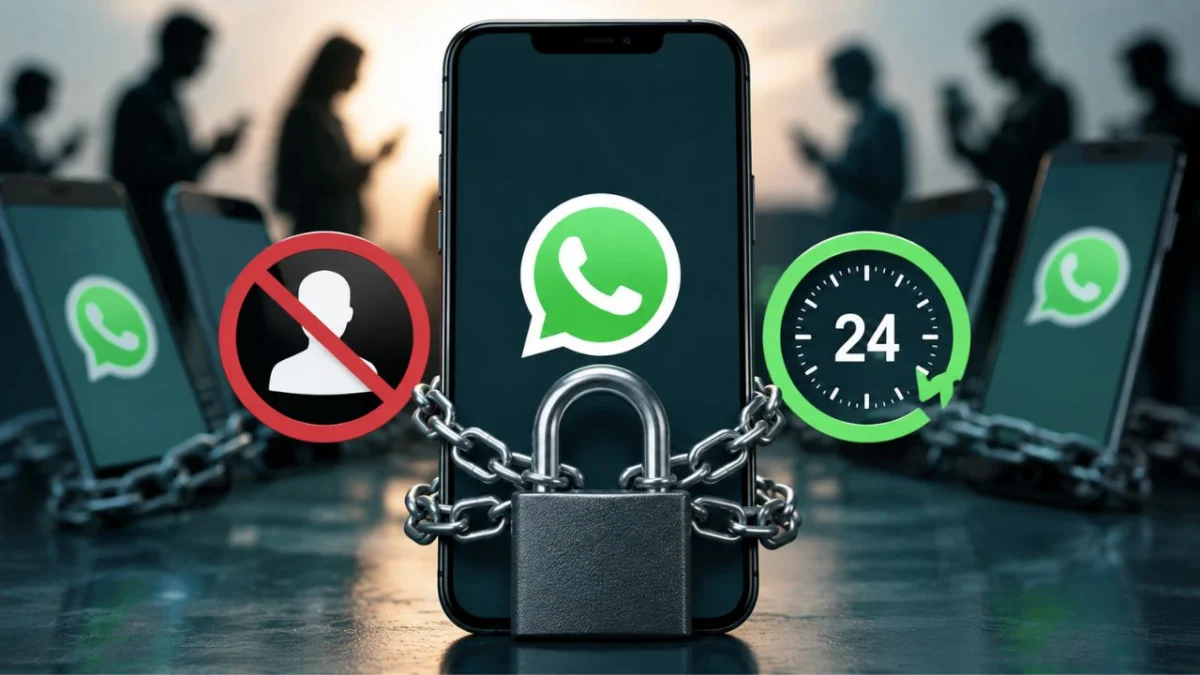WhatsApp ने कई अकाउंट्स को Review में डाला, 24 घंटे तक फीचर्स हुए ब्लॉक