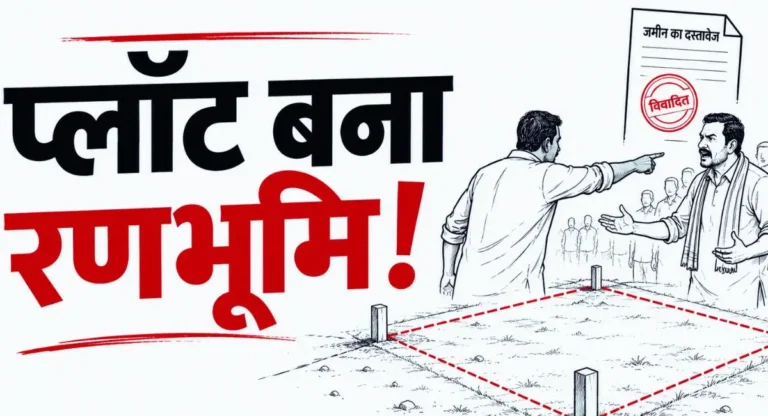 राजगढ़ में 30×30 के प्लॉट को लेकर खूनी विवाद, ASI पर फायरिंग का आरोप ।। watch video