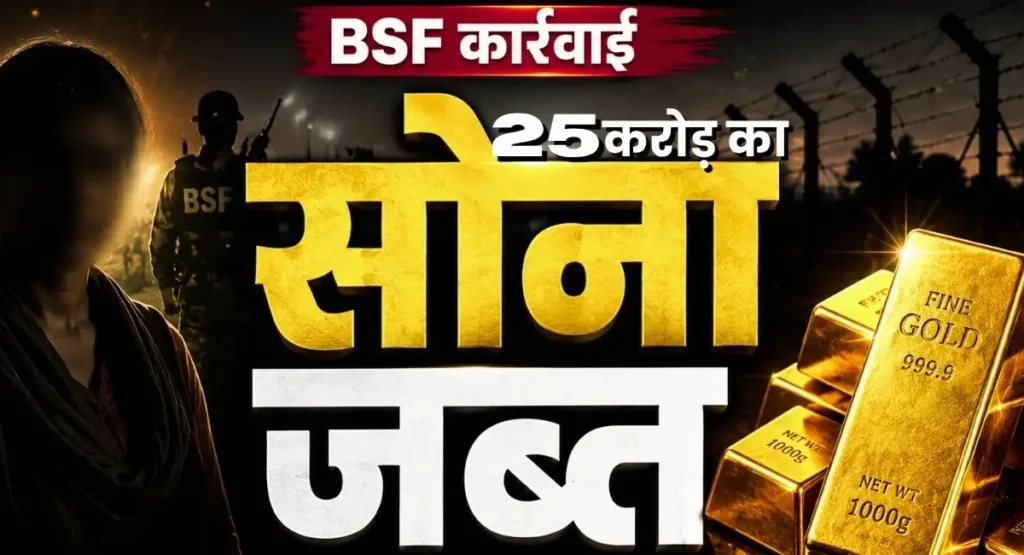 BSF Gold Seizure