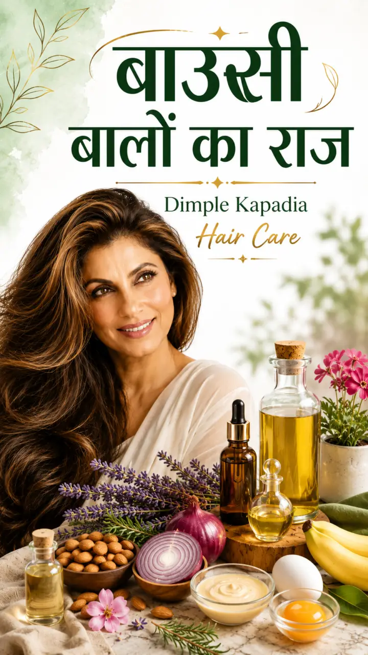 Oiling से Onion Extract तक, 65 साल की Dimple Kapadia के बाउंसी बालों का ये है पूरा राज
