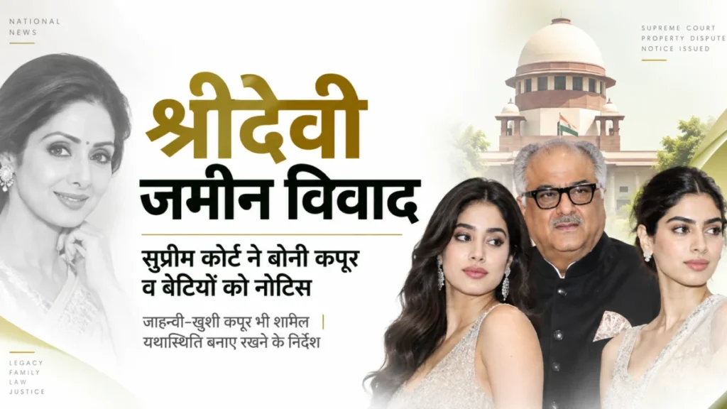 Sridevi Property Dispute