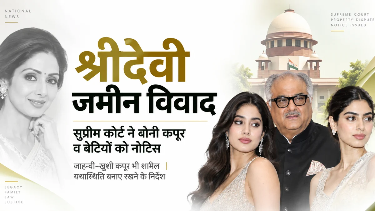 Sridevi Property Dispute