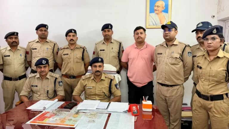 Singrauli News : नवानगर पुलिस की बड़ी कार्रवाई, 4 घंटे में चोरी का खुलासा, ₹6 लाख के जेवर बरामद